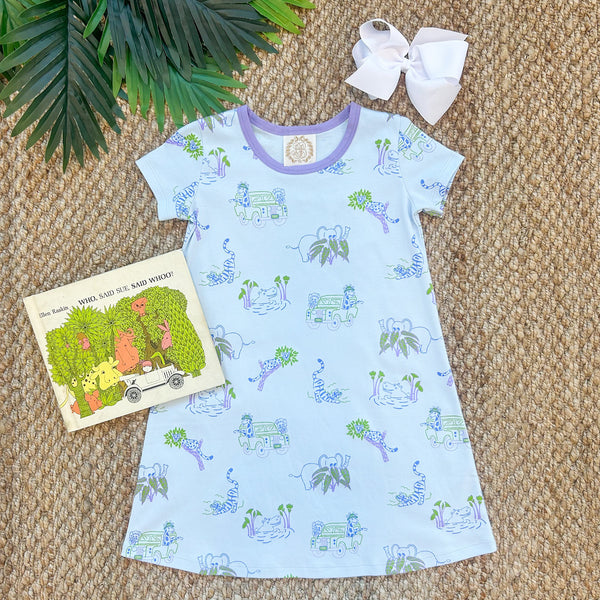 Polly Play Dress - Miller's Silly Safari with Palisades Purple