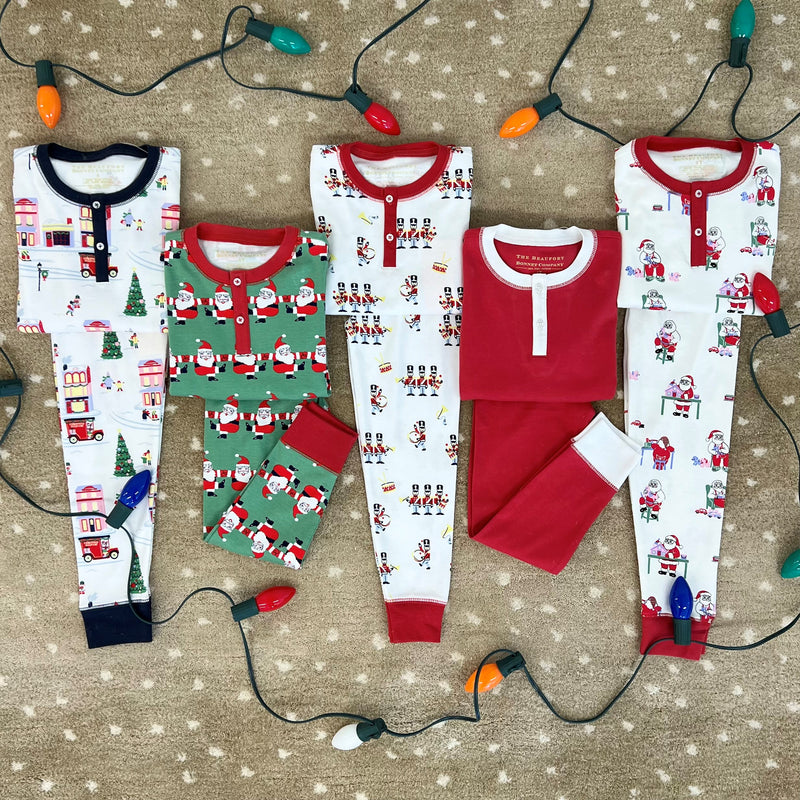 Sutton's Sweet Dream Set (Unisex) - Rudolph Red with Worth Avenue White