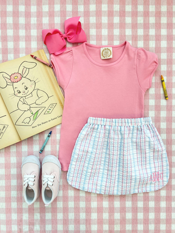 Penny's Play Shirt & Onesie - Hamptons Hot Pink