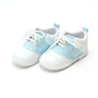 Angel Baby Austin Shoes - White with Sky Blue