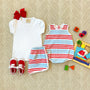 Penny's Play Shirt & Onesie - Worth Avenue White