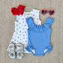 Wee Ones Hair Bow - Richmond Red