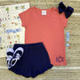 Shelby Anne Shorts - Nantucket Navy with Nantucket Navy Stork