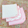 Baby Buggy Blanket - Belle Meade Bow with Pier Party Pink