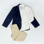 Booker Blazer - Nantucket Navy with Tortoise Shell Buttons