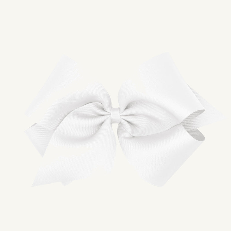 Wee Ones Hair Bow - Worth Avenue White