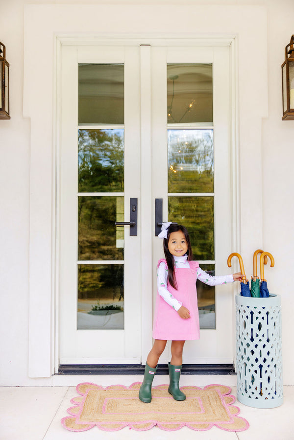 Tatum's Turtleneck & Onesie - Sanibel Strawberry