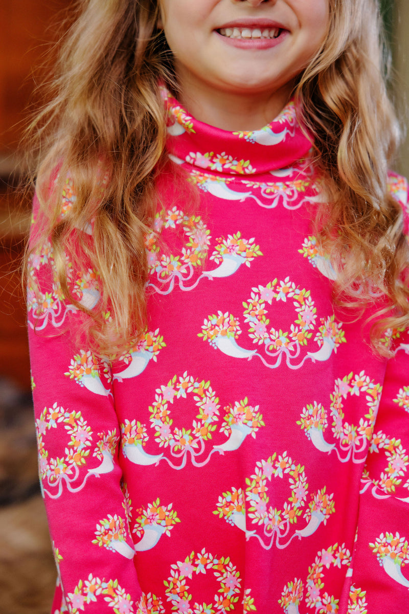 Tatum's Turtleneck Dress - Bows & Berries