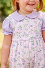 Maude's Peter Pan Collar Shirt & Onesie (Short Sleeve Pima) - Lauderdale Lavender