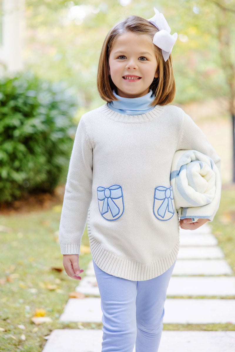 Tatum's Turtleneck & Onesie (Unisex) - Beale Street Blue