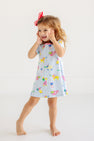 Polly Play Dress - Party on Party Animal with Hamptons Hot Pink