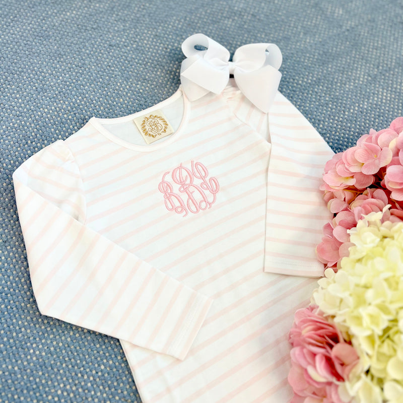  Monogram: Palm Beach Pink, Lainey Font