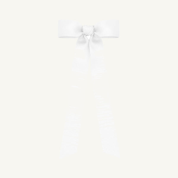 Wee Ones Hair Bow - Worth Avenue White