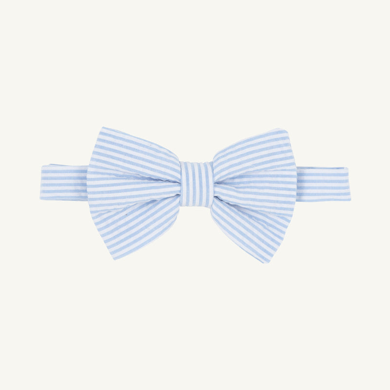 Baylor Bowtie - Breakers Blue Seersucker