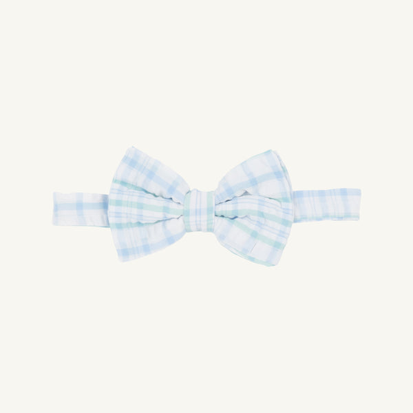 Baylor Bowtie - Turks Teal Sewanee Seersucker