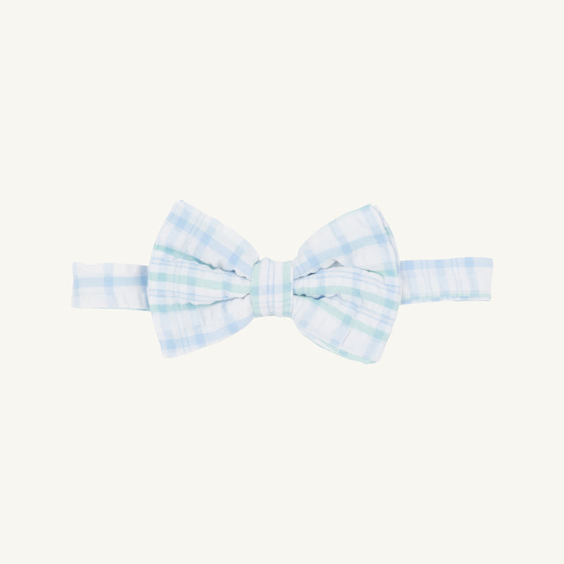 Baylor Bowtie - Turks Teal Sewanee Seersucker