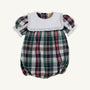 Bea Louise Bubble - Field Park Plaid with Worth Avenue White