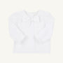 Beatrice Bow Blouse & Onesie - Worth Avenue White