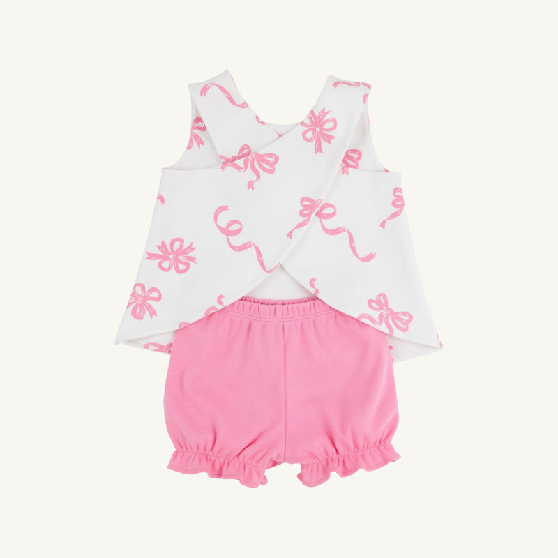 Bettye Bloomer Set - Never Too Many Bows with Hamptons Hot Pink