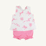 Bettye Bloomer Set - Never Too Many Bows with Hamptons Hot Pink