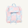 Bitty Backpack - Cobble Court Quilt with Beale Street Blue & Palm Beach Pink