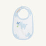 Burp Me Bib - Precious Peanuts (Blue) with Buckhead Blue