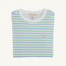 Carter Crewneck - Kennedy Cruise Stripe with Multicolor Stork