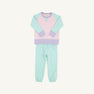 Cassidy & Gates Sweat Set - Sea Island Seafoam, Palm Beach Pink, & Lauderdale Lavender