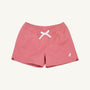 Cheryl Shorts - Nantucket Red with Worth Avenue White Bow & Stork