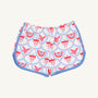 Cheryl Shorts - American Swag with Barbados Blue