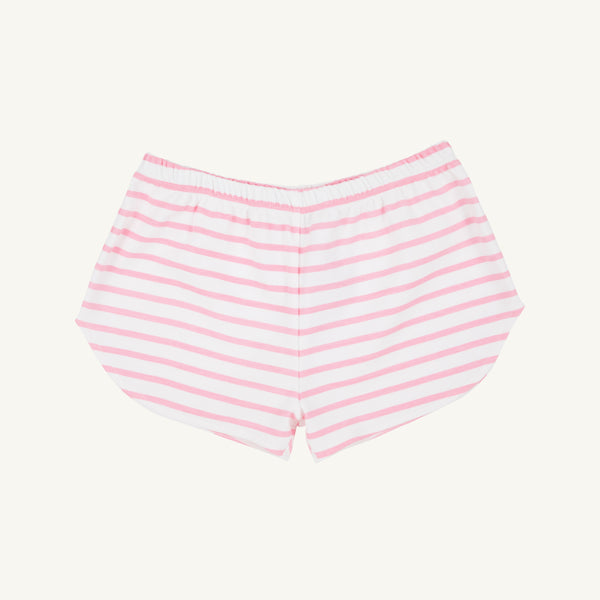 Cheryl Shorts - Hamptons Hot Pink Stripe