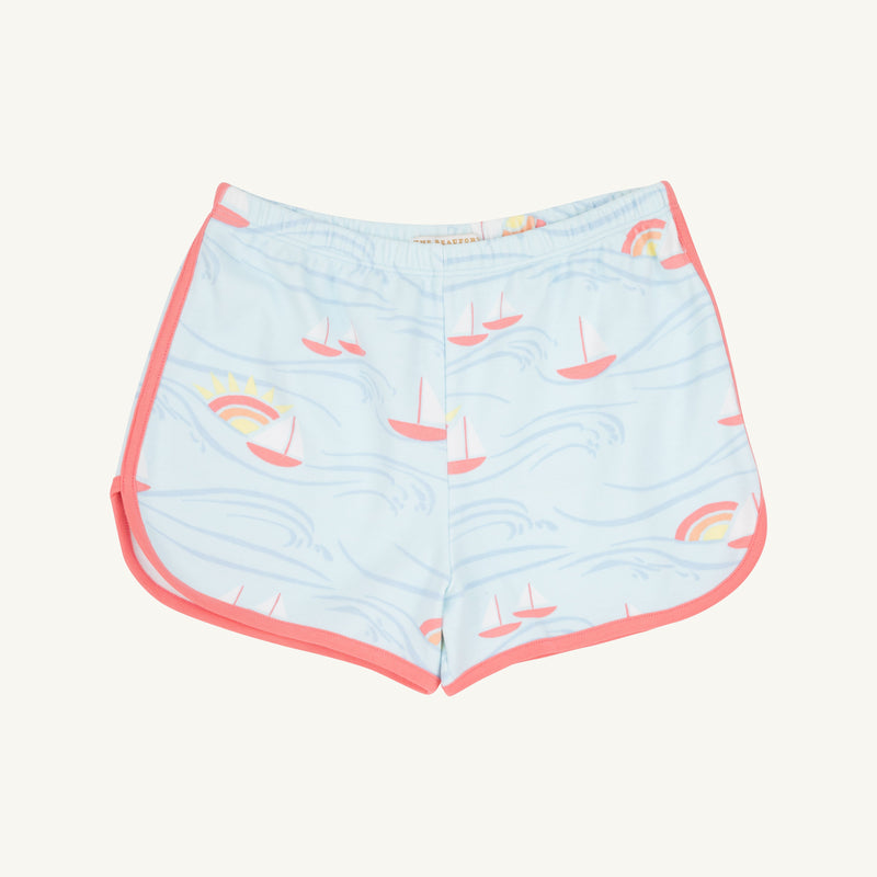 Cheryl Shorts - Wave Hello to the Sun with Parrot Cay Coral