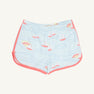 Cheryl Shorts - Wave Hello to the Sun with Parrot Cay Coral