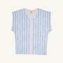 Colada Cover Up (Women) - Sea Wall Stripe with Palm Beach Pink