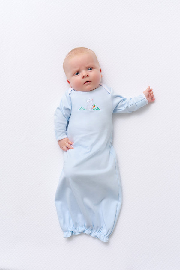 Adorable Everyday Set - Buckhead Blue with Bunny Embroidery