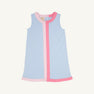 Daisy Dress - Beale Street Blue with Palm Beach Pink & Hamptons Hot Pink Stripe