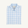 Dean's List Dress Shirt - Beale Street Blue Check with Worth Avenue White Stork