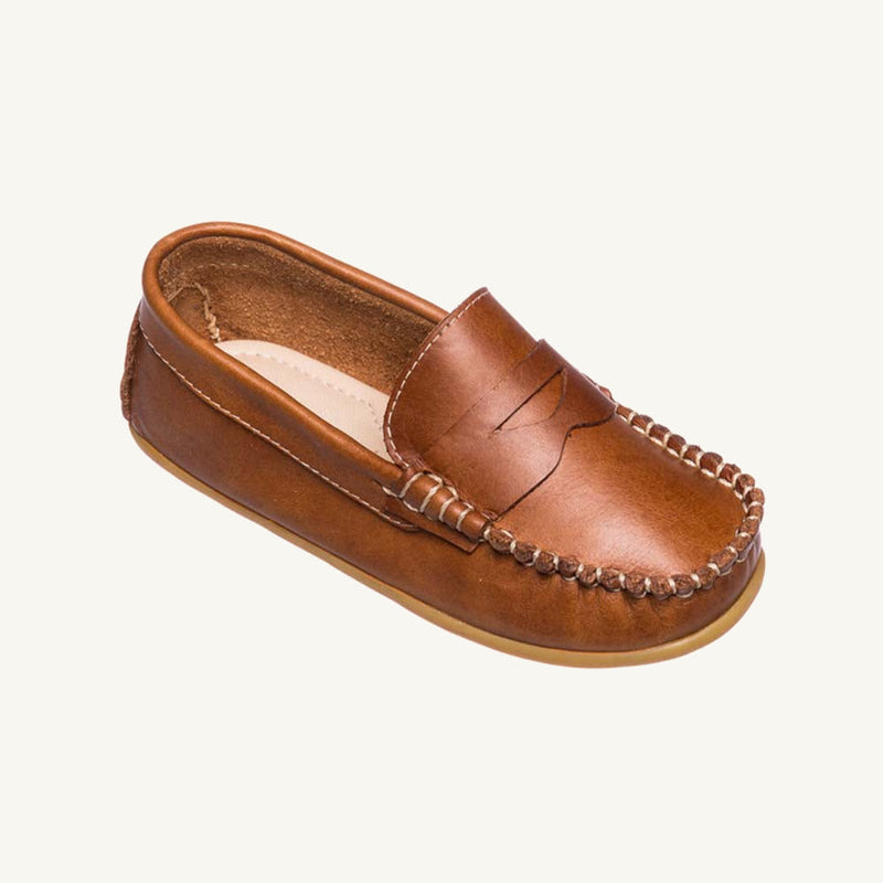 Elephantito Alex Drivers - Natural Leather