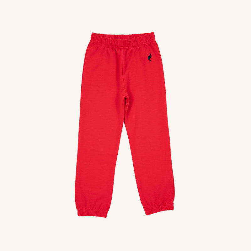 Gates Sweeney Sweatpants - Richmond Red with Nantucket Navy Stork