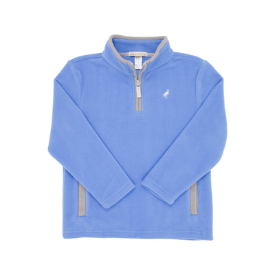 Hayword Half-Zip (Unisex) - Buckhead Blue with Palmetto Pearl