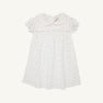 Holly Day Dress - Port Royal Rosebud with Palm Beach Pink Picot