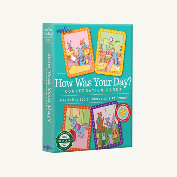 How Was Your Day? Conversation Cards - eeBoo