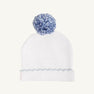 I'm Here Hat - Worth Avenue White with Buckhead Blue