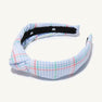 T.B.B.C. x Lele Sadoughi Knotted Headband (Kids) - Piccadilly Plaid