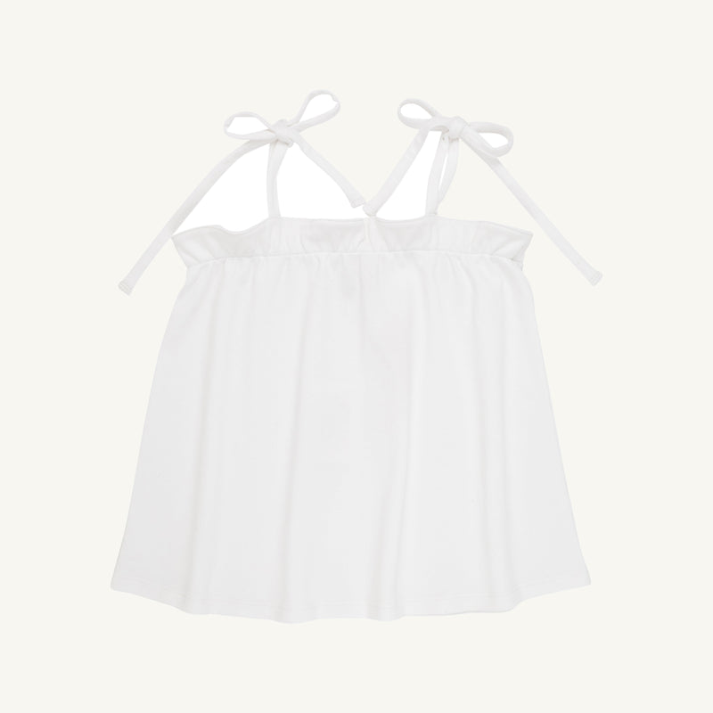 Lainey's Little Top (Pima) - Worth Avenue White