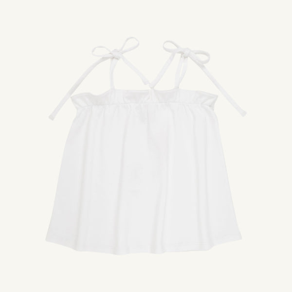 Lainey's Little Top (Pima) - Worth Avenue White