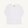 Long Sleeve Plain Jayne Play Shirt - Worth Avenue White