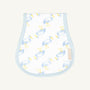 Oopsie Daisy Burp Cloth - Sir Proper Stork with Buckhead Blue