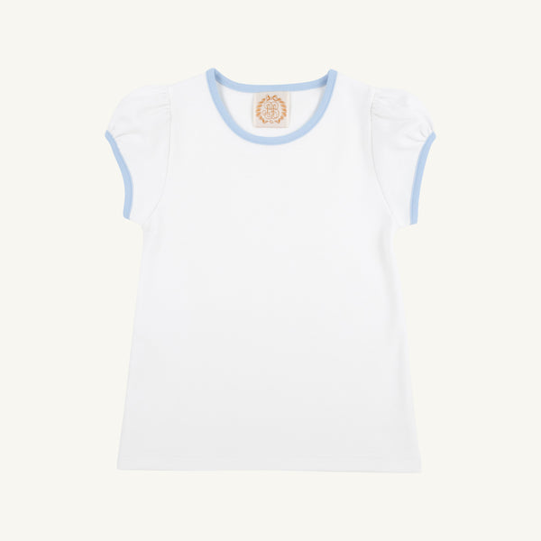 Penny's Play Shirt - Worth Avenue White with Beale Street Blue