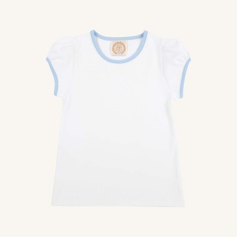 Penny's Play Shirt - Worth Avenue White with Beale Street Blue